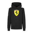 Bluza z kapturem dziecięca Shield czarna Scuderia Ferrari F1