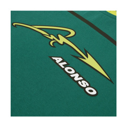 T-shirt męski zielony Band Alonso Kimoa Aston Martin F1 2024