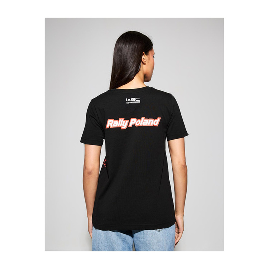 Koszulka t-shirt damska Map Rally Poland WRC