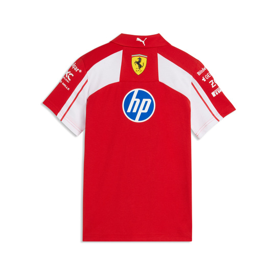 Koszulka polo dziecięca Team Scuderia Ferrari F1 2026
