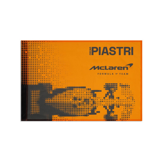 Flaga Oscar Piastri McLaren F1 2026