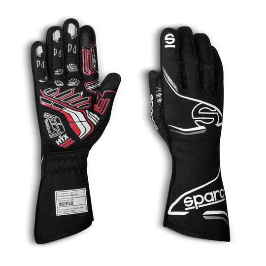 Rękawice Sparco Arrow+ czarne/białe (FIA)