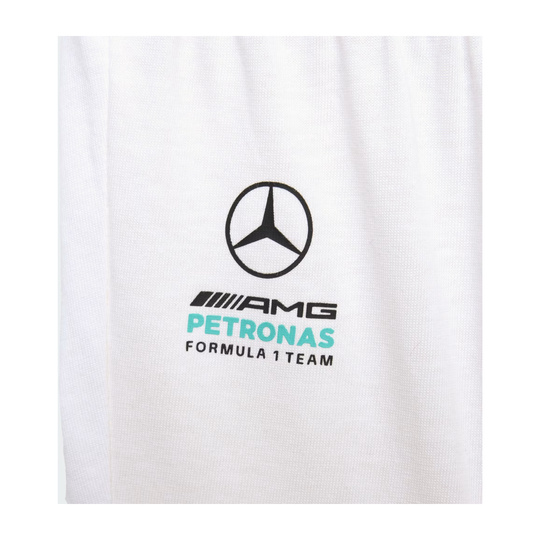 Zestaw niemowlęcy DNA Shortsleeve Mercedes AMG F1 2026 biały