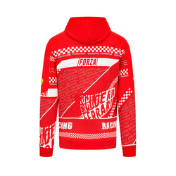 Bluza męska Hoodie Graphic Red Ferrari F1 