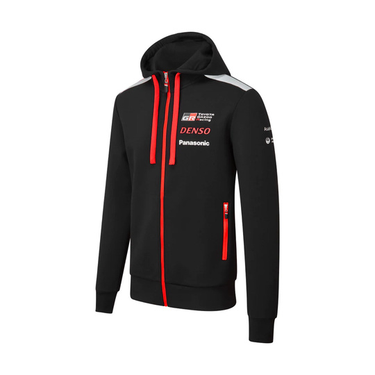 Bluza męska Full-zip Team czarna Toyota Gazoo Racing