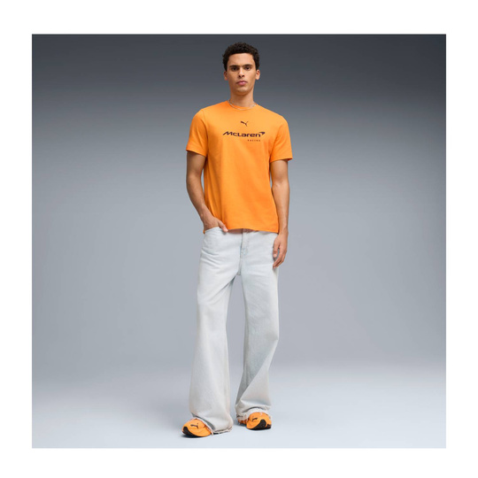Koszulka t-shirt Large Logo McLaren F1 2026 pomarańczowa