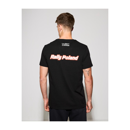 T-shirt męski Map Rally Poland WRC 2024