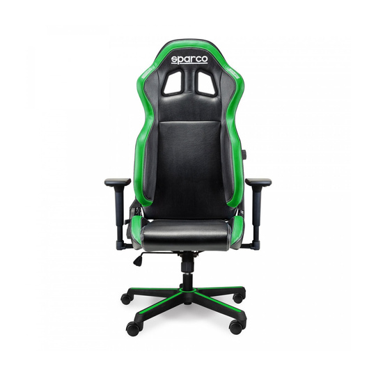 Fotel biurowy Sparco Icon czarny/zielony