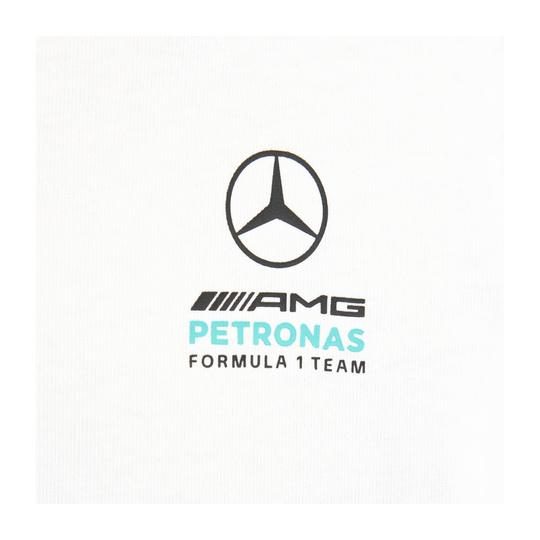 Zestaw niemowlęcy DNA Shortsleeve Mercedes AMG F1 2026 biały