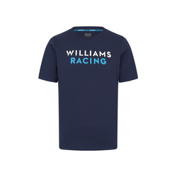 T-shirt męski Logo granatowy Williams Racing 2025