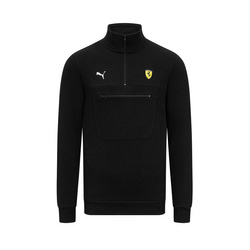 Bluza męska 1/4 Zip Black Ferrari F1 2024