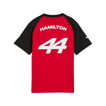 Koszulka t-shirt dziecięca Lewis Hamilton Graphic Scuderia Ferrari F1 2026 czerwona