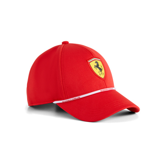 Czapka z daszkiem dziecięca Classic Scuderia Ferrari F1 2026 czerwona