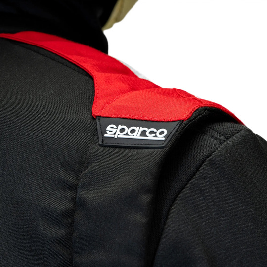 Kombinezon Sparco Sprint Advanced czarny/czerwony (FIA)