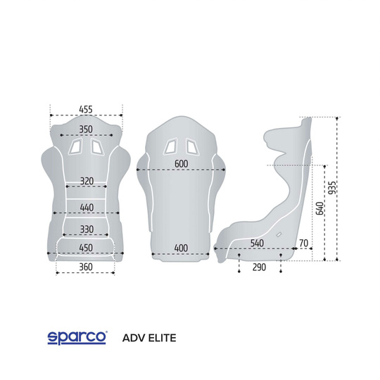 Fotel Sparco ADV Elite Carbon Tech (FIA)