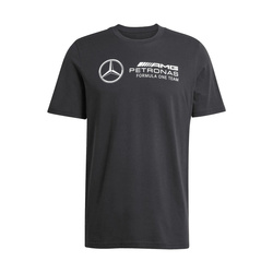 T-shirt męski czarny Logo Mercedes AMG F1 2025