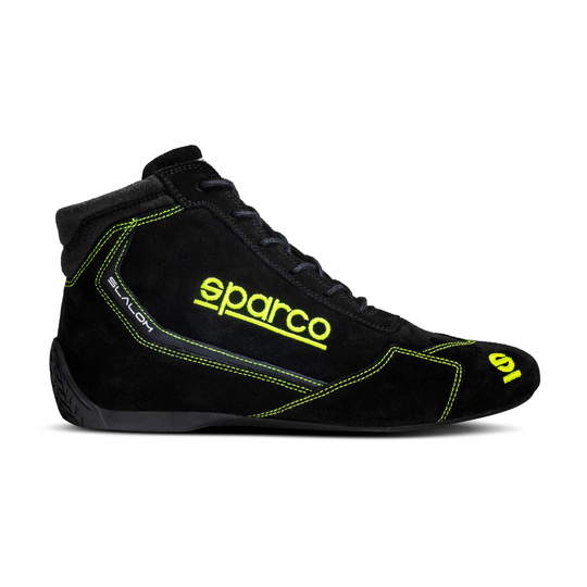 Buty Sparco Slalom MY22 czarne/żółte (FIA)
