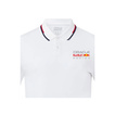 Polo męskie Core Logo białe Red Bull Racing 2025