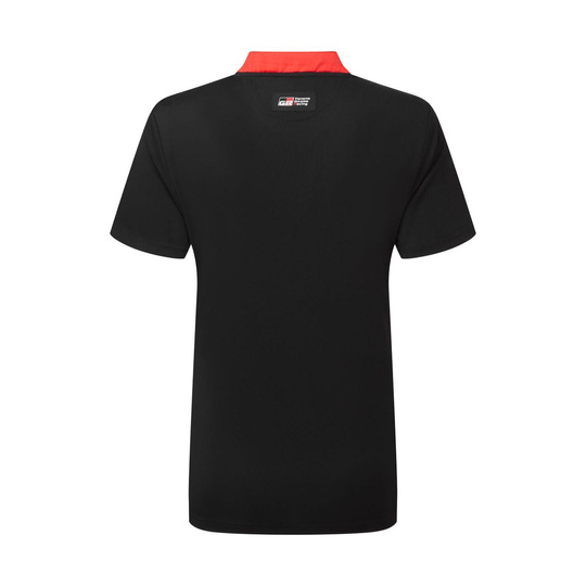 Koszulka polo damska GR Tech Toyota Gazoo Racing czarna