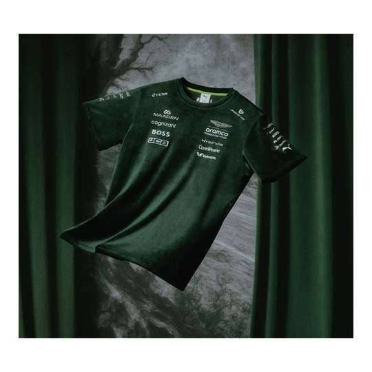Koszulka t-shirt Silverstone Team Aston Martin F1 2026