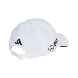 Czapka męska baseballowa biała Team Mercedes AMG F1 2025