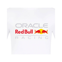 T-shirt męski Front Logo biały Red Bull Racing 2025