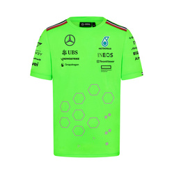 Koszulka t-shirt męska Set Up Team green Mercedes AMG F1 2024