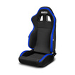 Fotel Sparco R100 MY22 czarny/niebieski