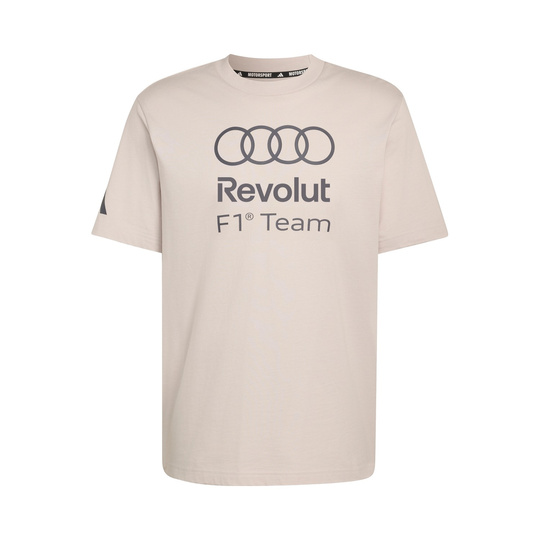 Koszulka t-shirt DNA Graphic Audi Revolut F1 2026 beżowa