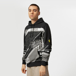 Bluza męska Hoodie Graphic Black Ferrari F1 