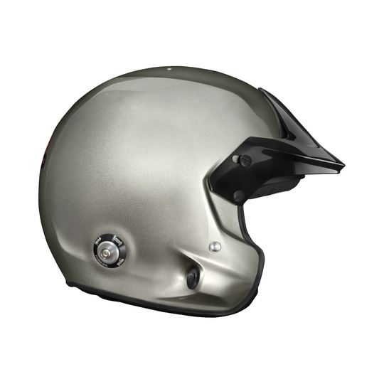 Kask Stilo Venti4 Trophy Jet Composite Hans srebrny (FIA)
