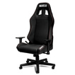 Fotel biurowy Sparco Coach czarny/czerwony