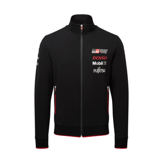 Bluza męska Full-zip Team czarna Toyota Gazoo Racing