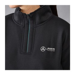 Bluza damska 1/4 Zip Relaxed Fit Mercedes AMG F1 2024