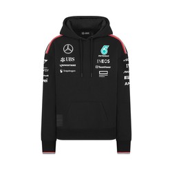 Bluza damska Hoody Black Mercedes AMG F1 2024