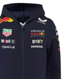 Bluza dziecięca Full Zip Hoodie Team Red Bull Racing 2024