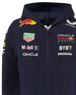 Bluza dziecięca Full Zip Hoodie Team Red Bull Racing 2024