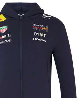 Bluza męska Full Zip Hoodie Team Red Bull Racing 2024