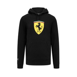 Bluza męska Hoodie Shield Black Ferrari F1 2024