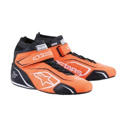 Buty Alpinestars TECH 1-T V3 pomarańczowo-czarne (FIA)