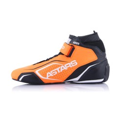 Buty Alpinestars TECH 1-T V3 pomarańczowo-czarne (FIA)