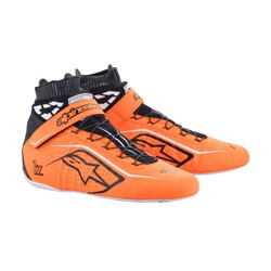 Buty Alpinestars TECH 1-Z V2 pomarańczowe (FIA)