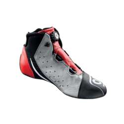 Buty OMP ONE EVO X R czarno-czerwone (FIA)