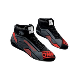 Buty OMP SPORT MY22 czarno-czerwone (FIA)