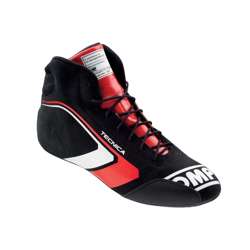 Buty OMP TECNICA MY21 czarno-czerwone (FIA)