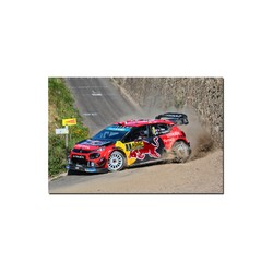 Fotoobraz Sebastien Ogier / Julien Ingassia - Citroen C3 WRC 90 x 60 cm