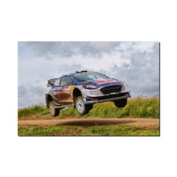 Fotoobraz Sebastien Ogier / Julien Ingassia - Ford Fiesta WRC 120 x 80 cm