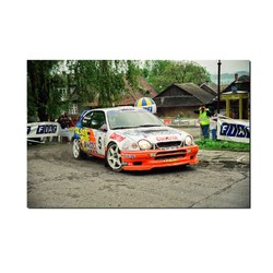 Fotoobraz Tomasz Kuchar / Maciej Szczepaniak - Toyota Corolla WRC 120 x 80 cm