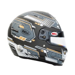 Kask zamknięty Bell RS7 PRO Stamina szary (homologacja FIA)