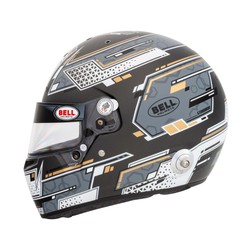 Kask zamknięty Bell RS7 PRO Stamina szary (homologacja FIA)